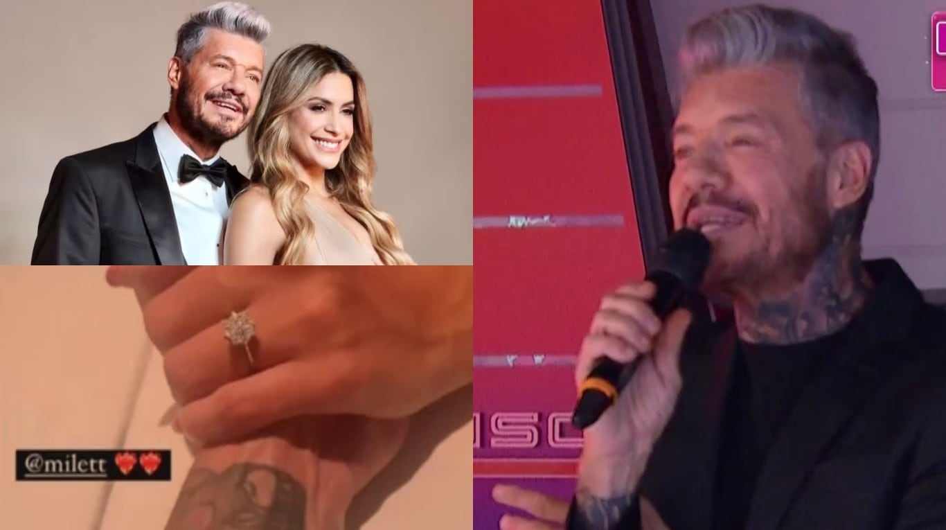 La reacción de Marcelo Tinelli cuando le preguntaron si se comprometió con Milett Figueroa