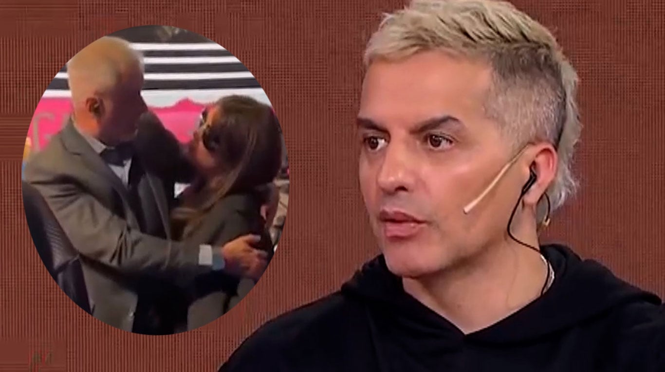 El picante comentario de Ángel de Brito al ver a Wanda Nara abrazada con Jorge Rial: el video