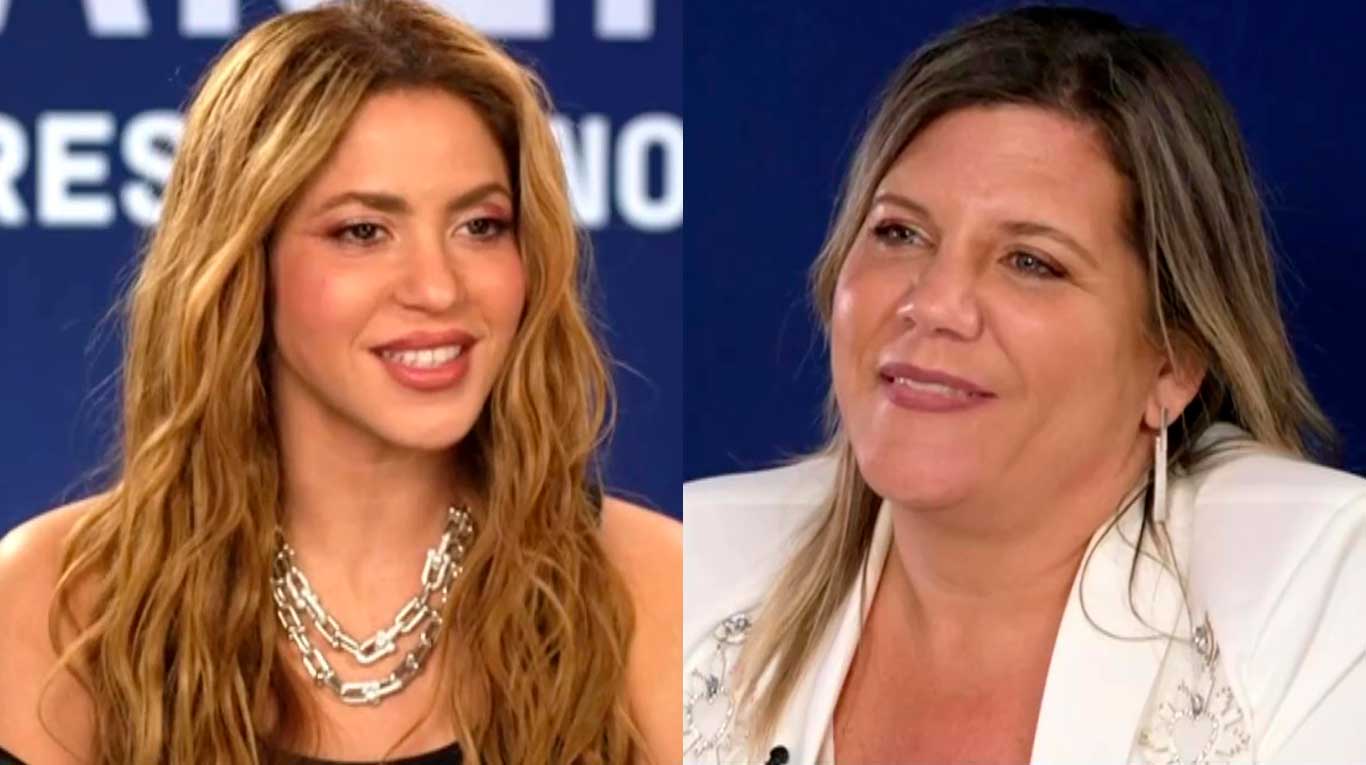 Dominique Metzger entrevistó en exclusiva a Shakira para Telenoche