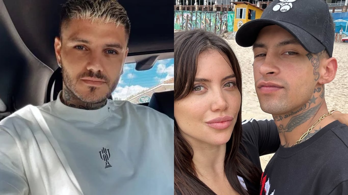 Mauro Icardi llegó a la Argentina tras el romántico viaje de Wanda Nara y L-Gante a Brasil