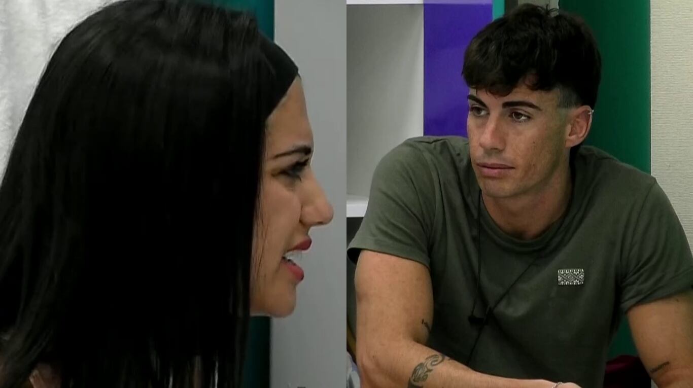 Tensísimo cruce de Rosina con Alan en Gran Hermano 2023: “No esperaba que me mandes a placa”