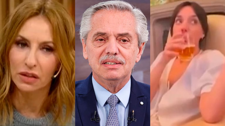 Analía Franchín analizó la conducta emocional de Alberto Fernández en el video con Tamara Pettinato