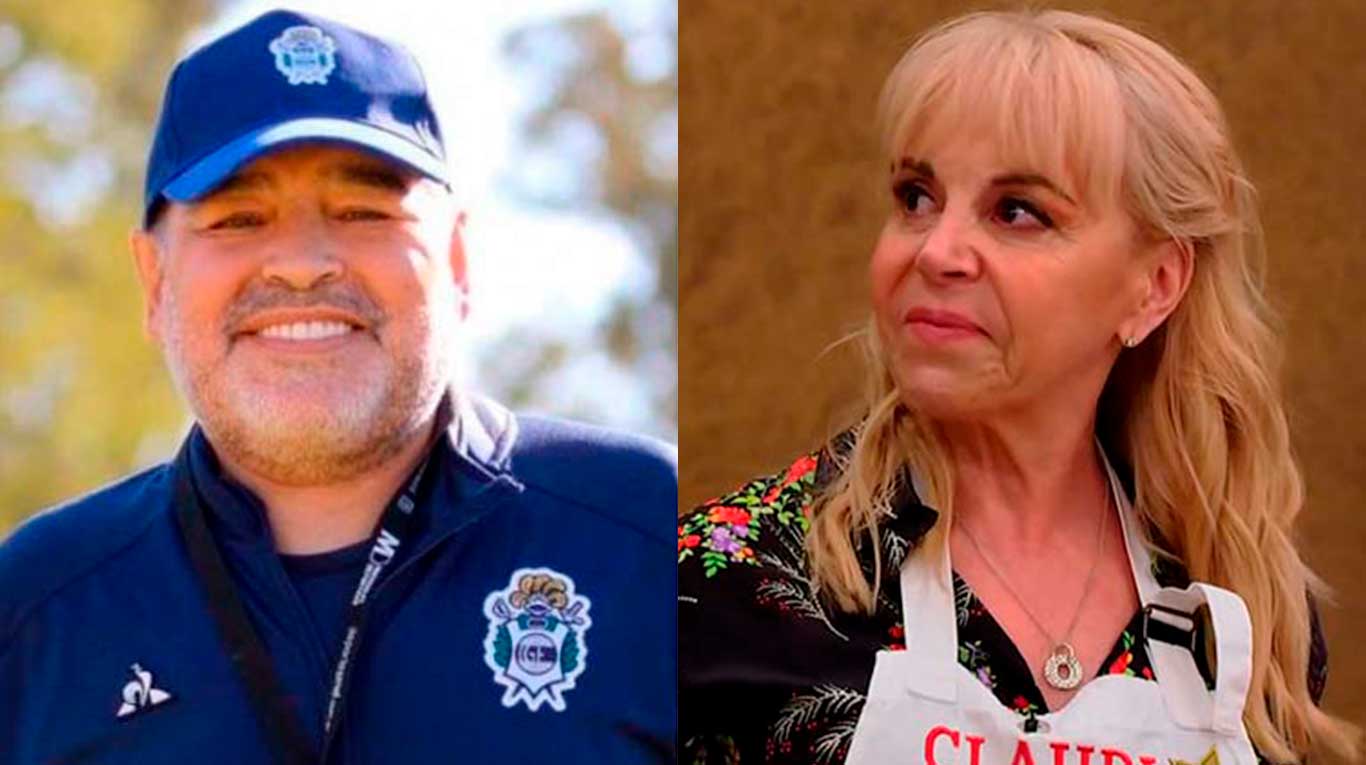 Por qué Claudia Villafañe fue absuelta de la causa que le inició Diego Maradona