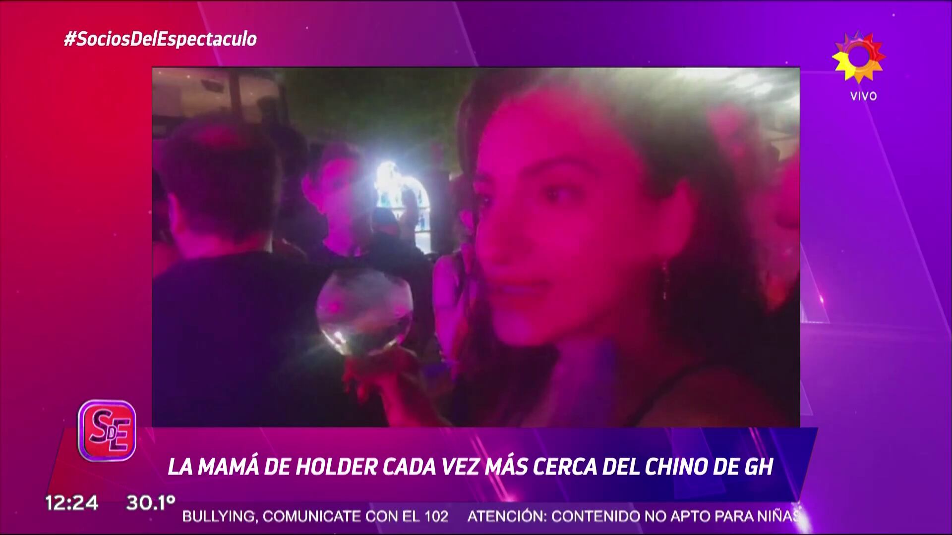 Qué dijo la mamá de Holder sobre el encuentro íntimo con el Chino de Gran Hermano.