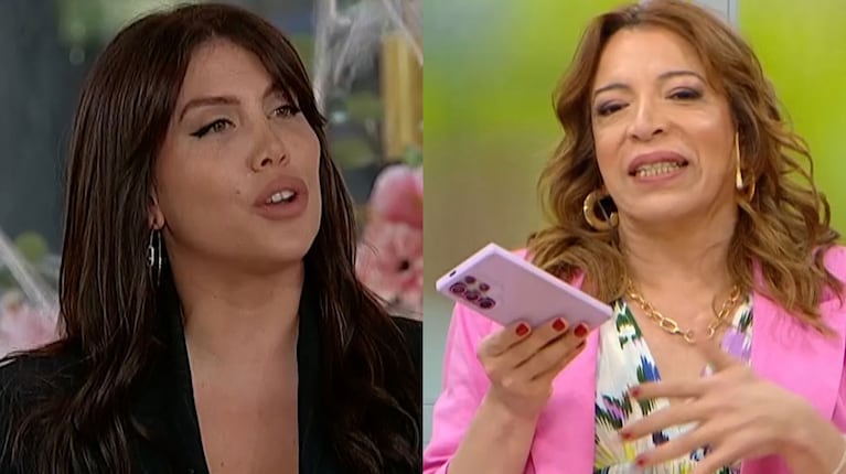 Lizy Tagliani le mandó un tremendo audio a Wanda Nara para saber la verdad de su relación con L-Gante: el video