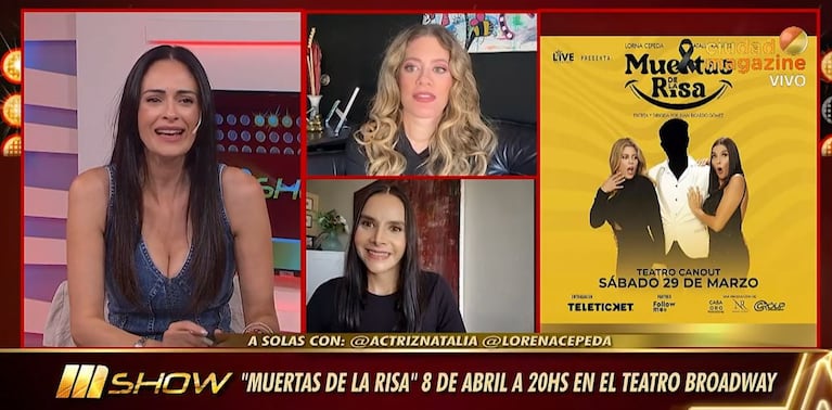 Video: entrevista de Mshow Lorna Cepeda y Natalia Ramírez