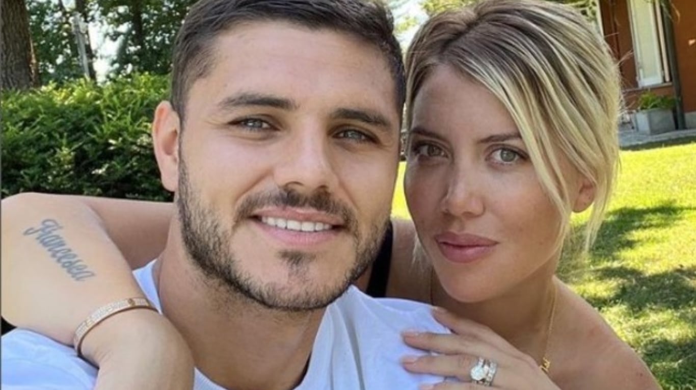 Divertida reacción de Mauro Icardi al escuchar el debut de Wanda Nara como cantante: “Me doy la cabeza contra la pared” 