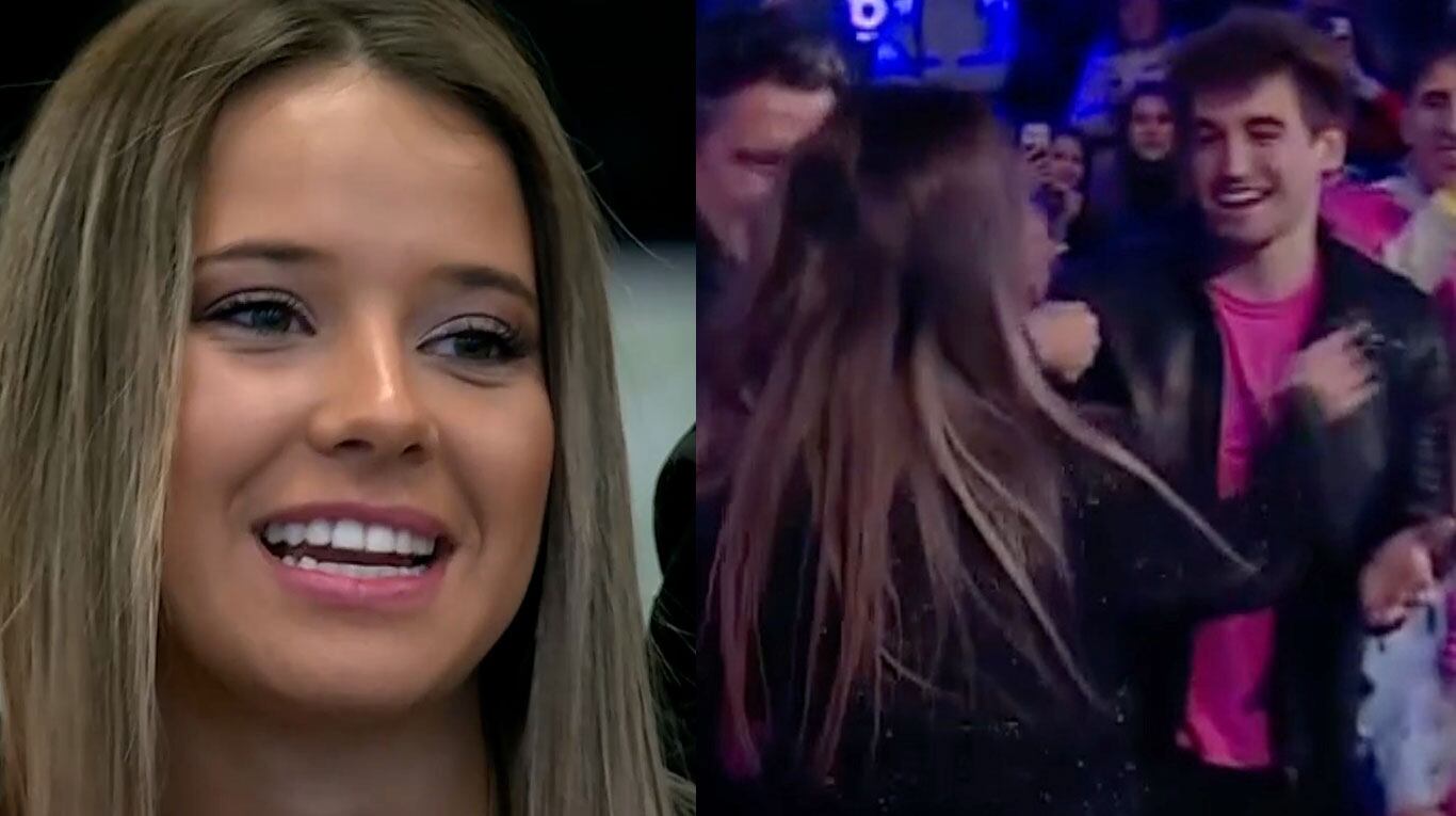 Zoe Bogach se reencontró en vivo con su novio, tras ser eliminada de Gran Hermano 2023