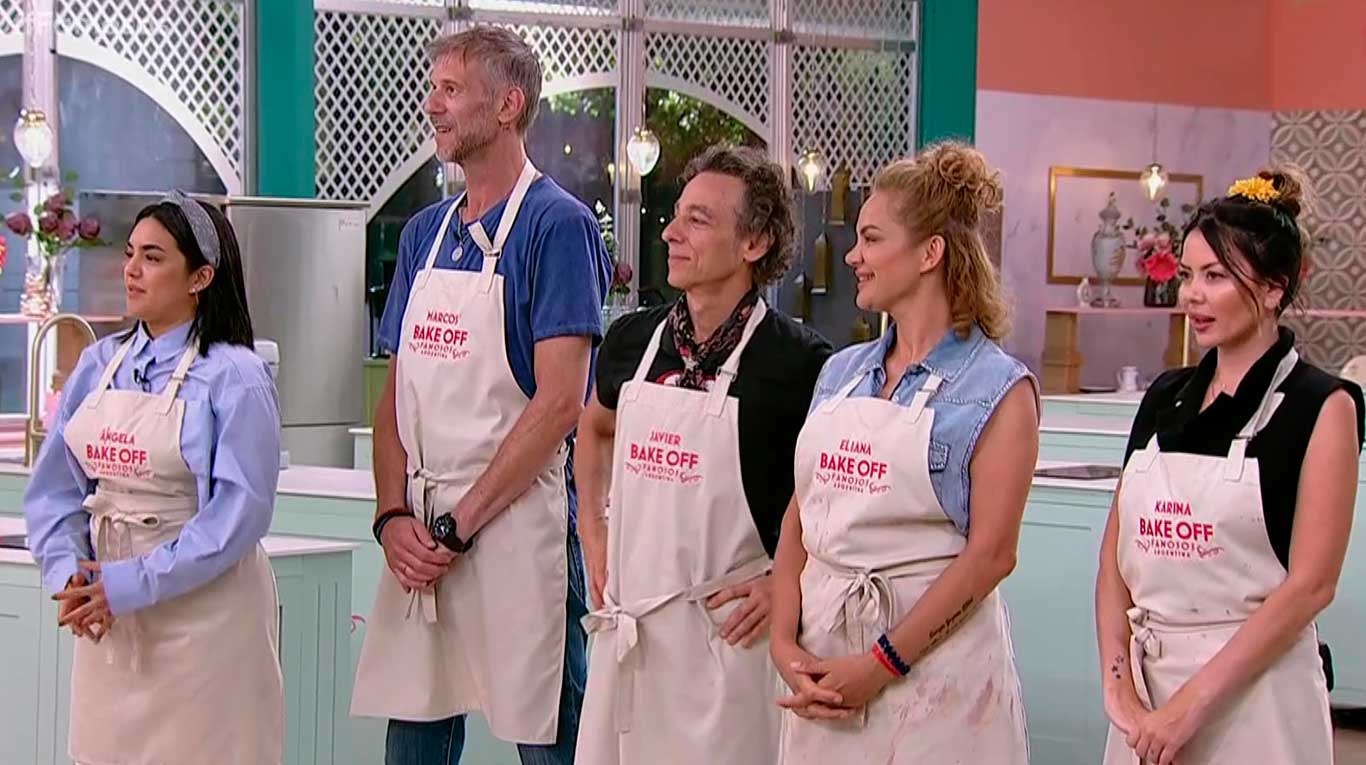 Elaiana Guercio también volvió a Bake off famosos