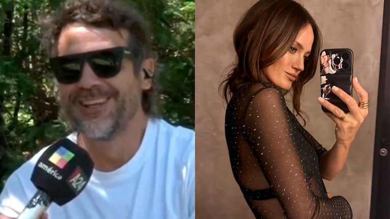 Pedro Alfonso contó qué pícaro emoji le manda a Paula Chaves por WhatsApp cuando quiere tener intimidad