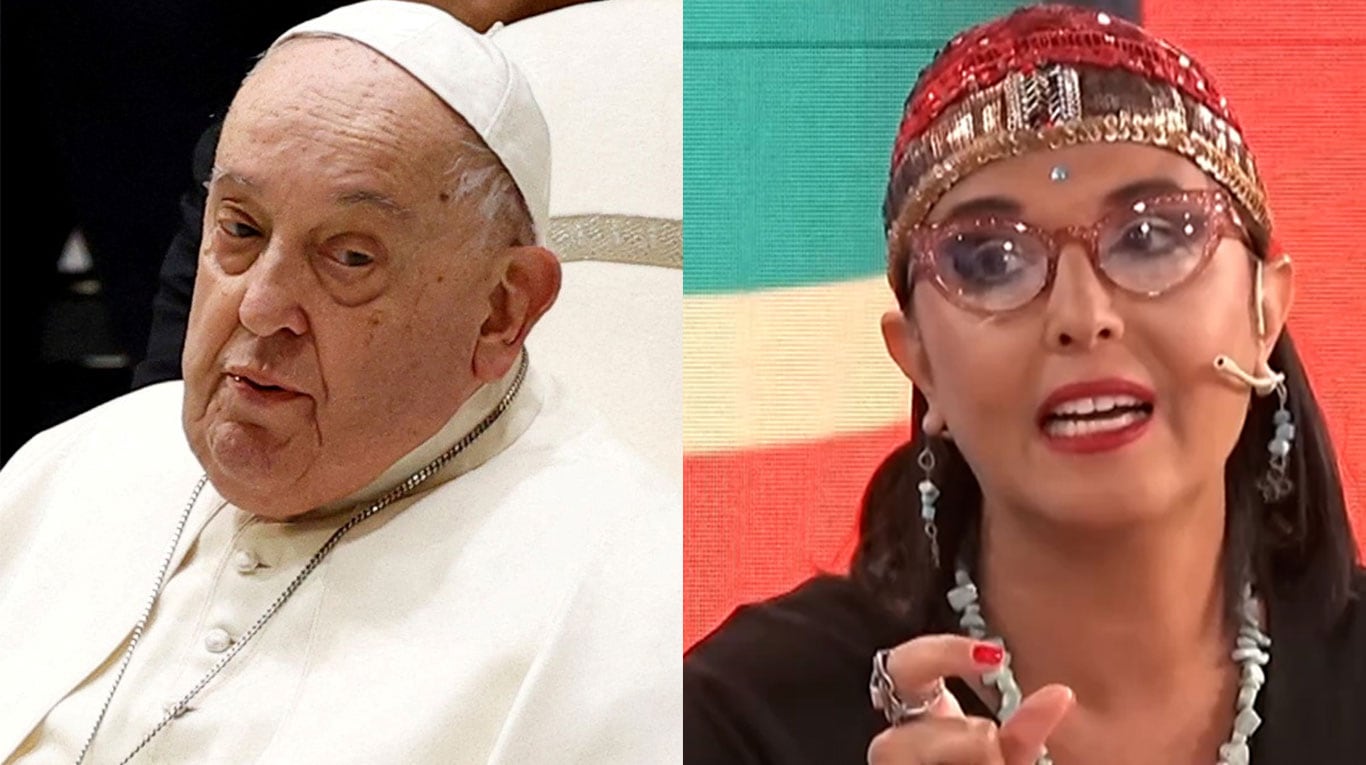 Video: la dramática predicción de Jimena La Torre sobre la salud del Papa Francisco