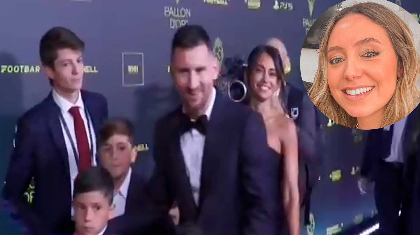 El contundente gesto de Antonela Roccuzzo al ver a Sofi Martínez saludando a Leo Messi