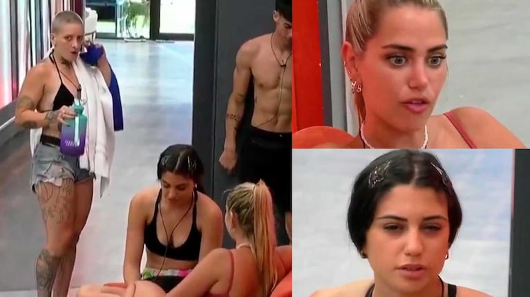 Gran Hermano: la reacción de Rosina y Sabrina cuando “Furia” las encontró hablando mal de ella