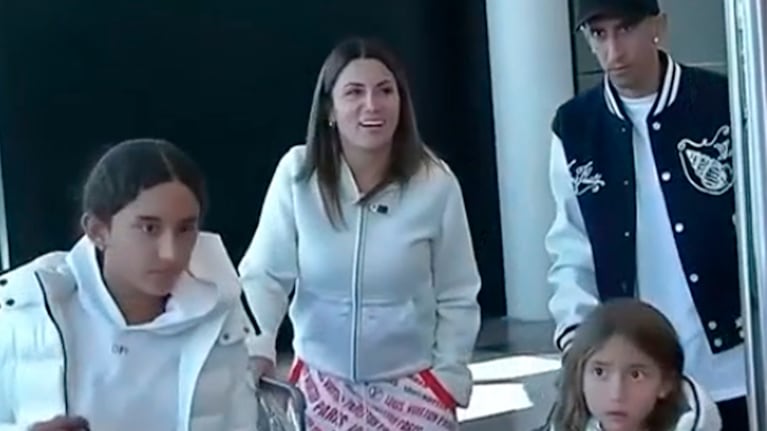 Los gritos de la esposa de Ángel Di María cuando hicieron llorar a su hija