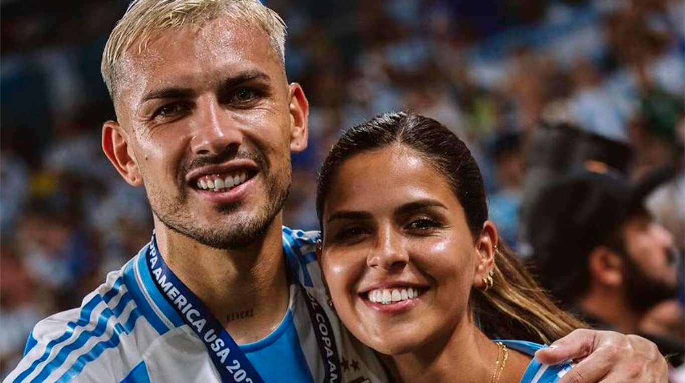 Leandro Paredes y Camila Galante