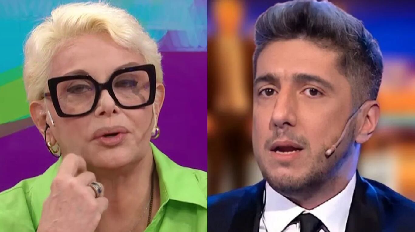 Picante reacción de Carmen Barbieri por el debut de Jey Mammon