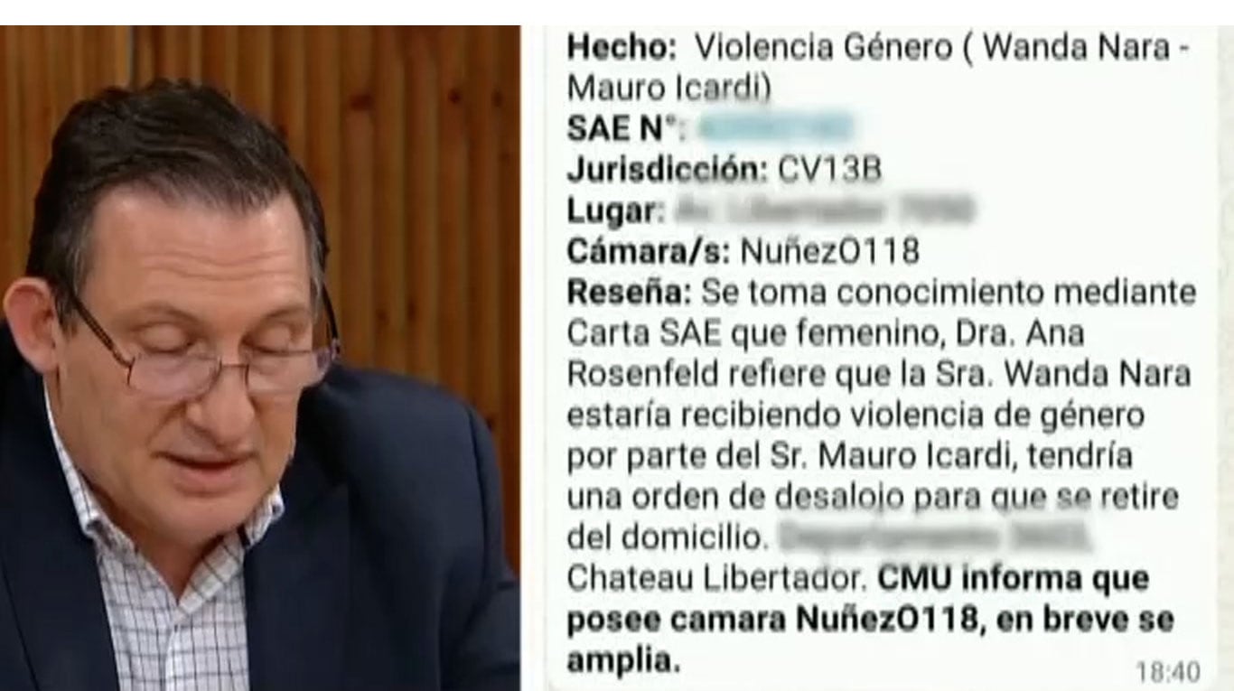 Los detalles del llamado a la policía, acusando a Icardi de violencia de género