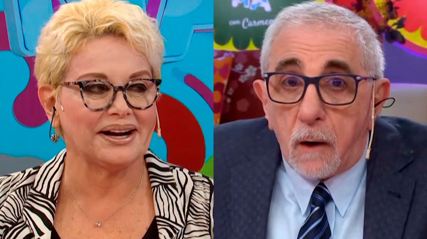 El tremendo sincericidio de Carmen Barbieri con Ricardo Canaletti