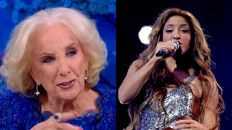 Lapidario comentario de Mirtha Legrand sobre Shakira por el show de la final de la Copa América