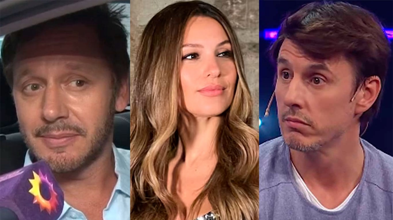 Benjamín Vicuña, Pampita y Roberto García Moritán