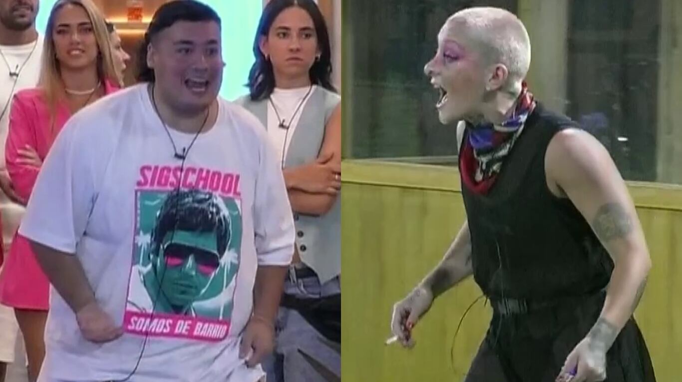 Manzana se sacó con Furia en Gran Hermano 2023 en una escandalosa pelea: “¡Ladrona! ¡Chorra!”