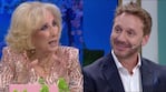 Benjamín Vicuña sorprendió a Mirtha Legrand con un dato sobre su historial amoroso