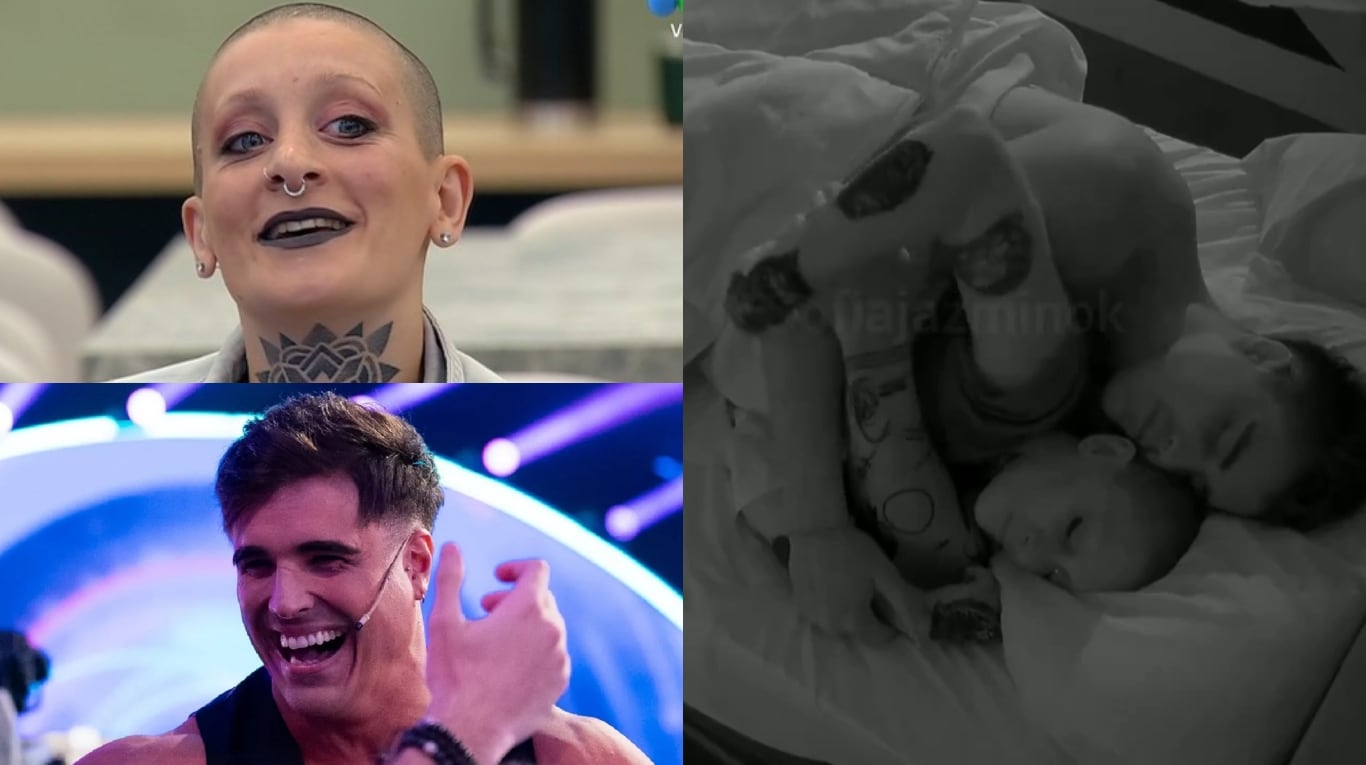 Furia durmió abrazada a Mauro Dalessio en Gran Hermano 2023 y despertó rumores de romance