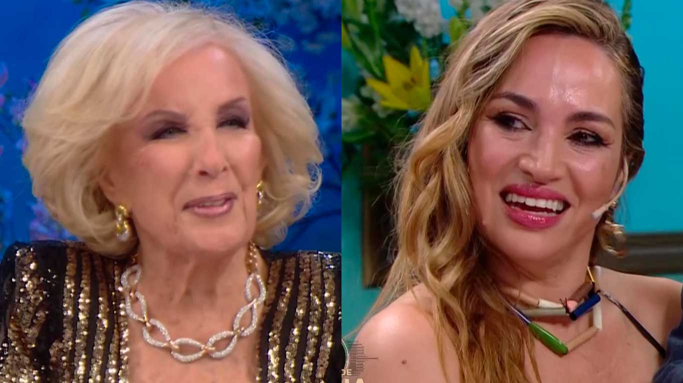 Mirtha conoció a Vito, el hijo de Belén Francese