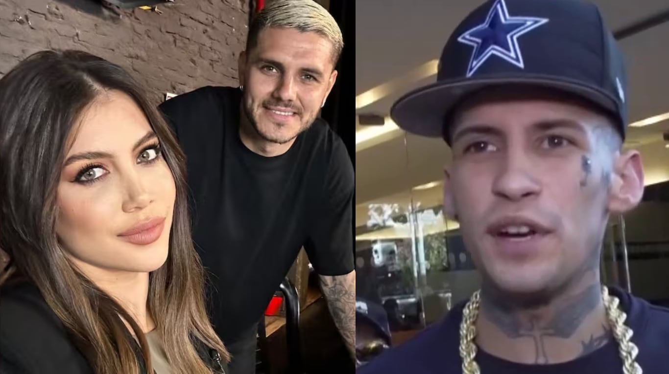 L-Gante habló de su encuentro con Mauro Icardi y Wanda Nara