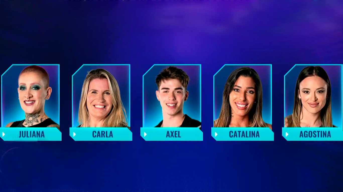 Los nuevos nominados de la segunda semana de Gran Hermano 2023