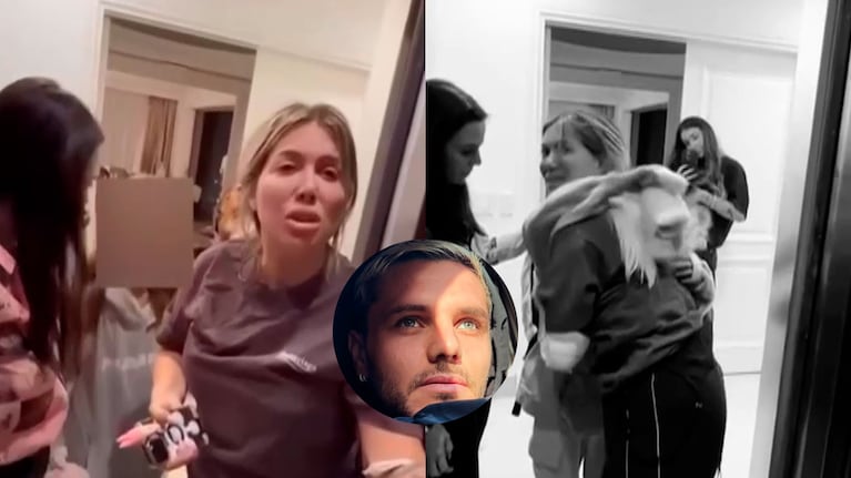 El video que Mauro Icardi grabó de su escándalo con Wanda Nara en el chateau