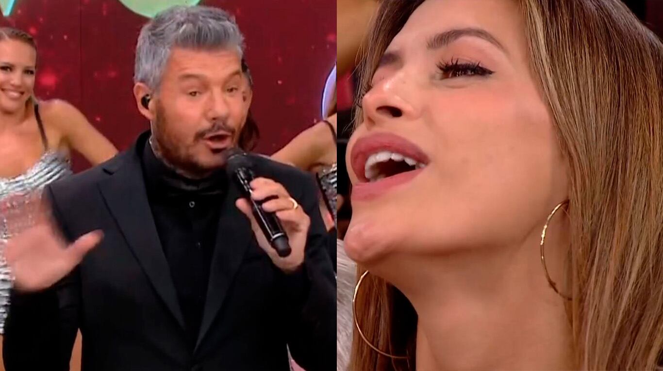 Milett saludo a Tinelli