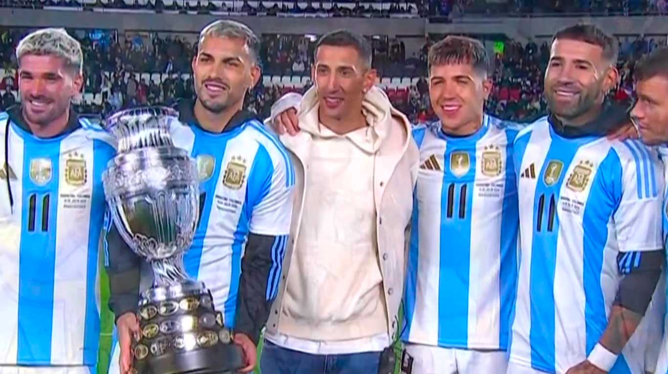 Ángel Di María habló con los fans de la Selección antes del cruce entre Argentina y Chile