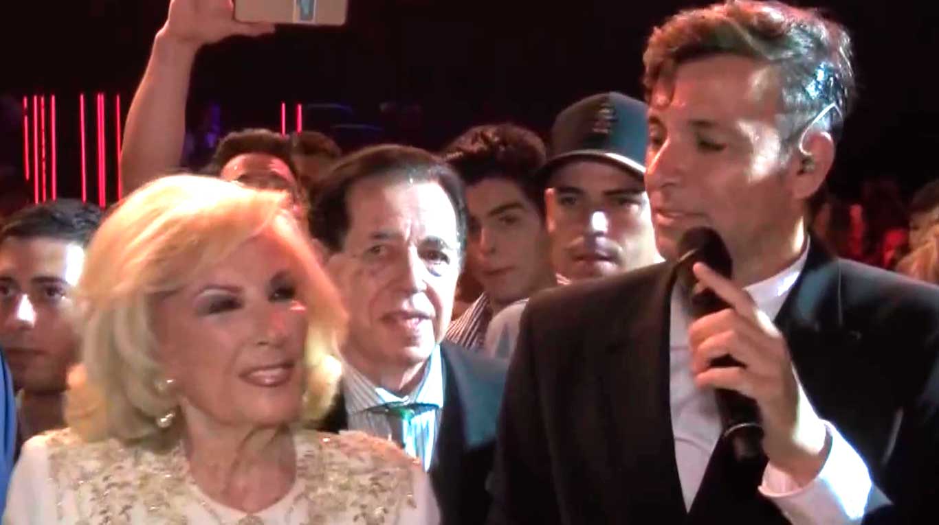 Mirtha Legrand se emocionó hasta las lágrimas frente a Martín Bossi