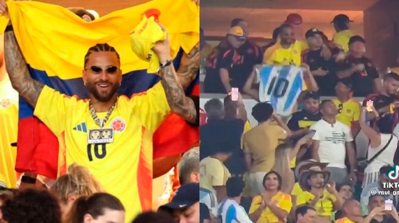 Maluma y los hinchas argentinos