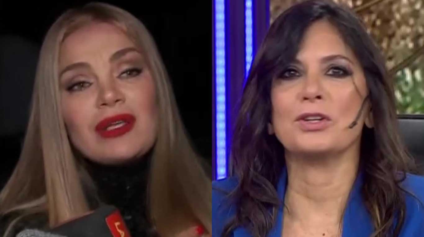 Eliana Guercio y Edith Hermida se cruzaron en Intrusos a dos años de su entredicho en la radio