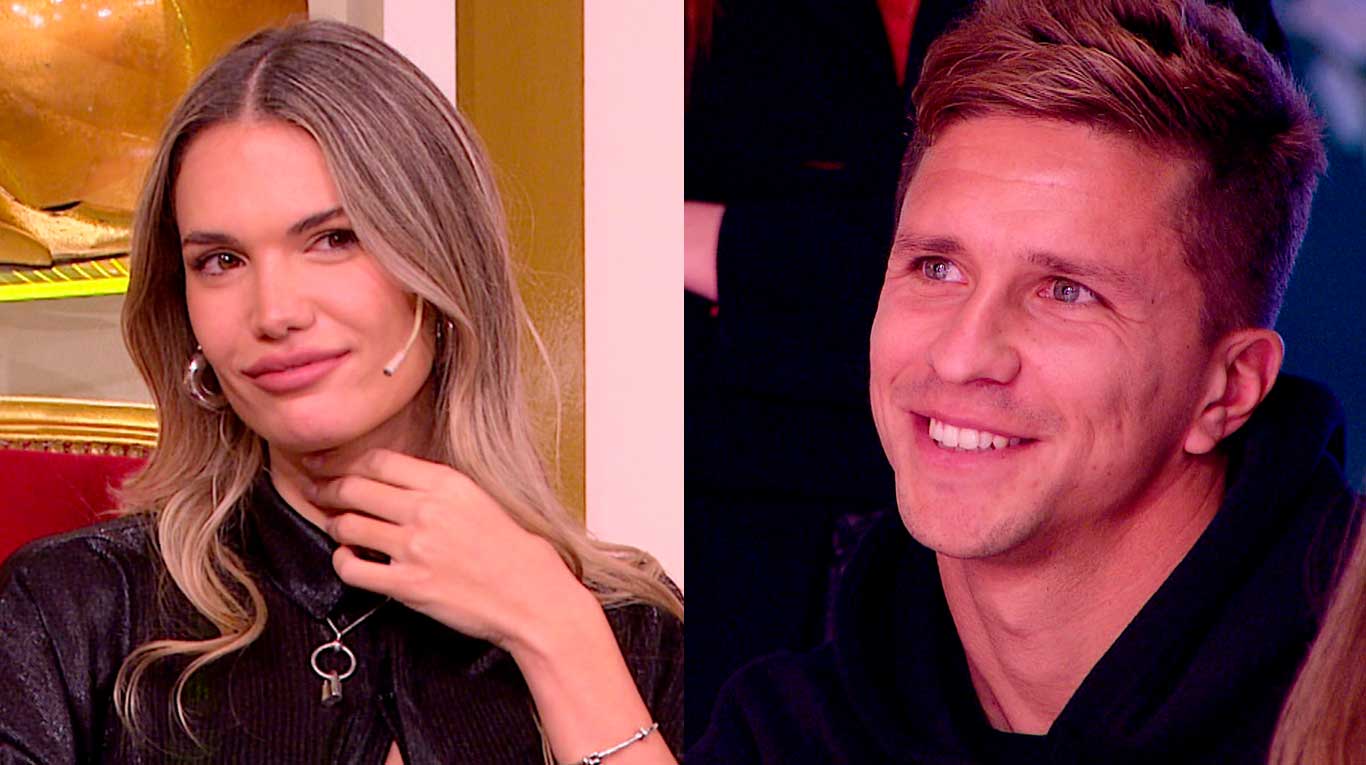 Eva Bargiela y Gianluca Simeone estuvieron en La jaula de la moda