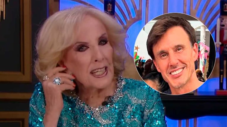 La picantísima advertencia de Mirtha Legrand a Roberto García Moritán antes del cruce