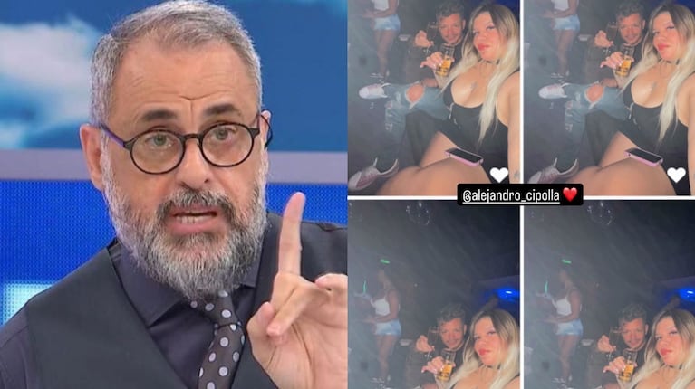 Se conoció cómo habría reaccionado Jorge Rial al ver las fotos de Morena en un boliche