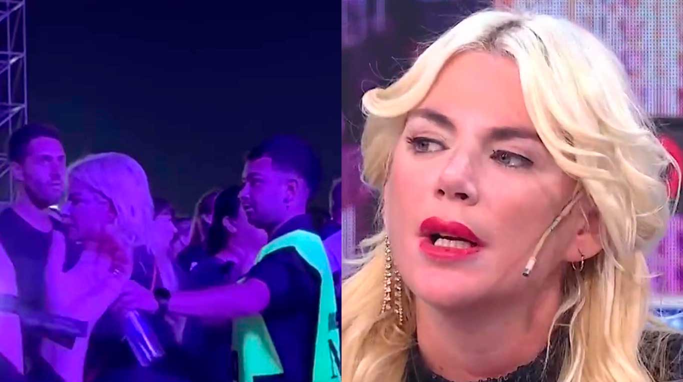 Así fue el incidente con escupitajos a Esmeralda Mitre en el show de Luis Miguel 