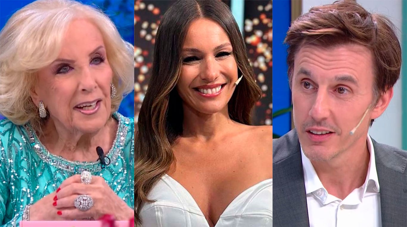 Mirtha Legrand, Pampita y Roberto García Moritán