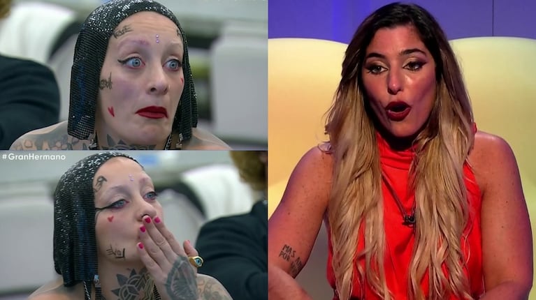 La reacción de Furia cuando escuchó que Catalina Gorostidi la quiere afuera de Gran Hermano