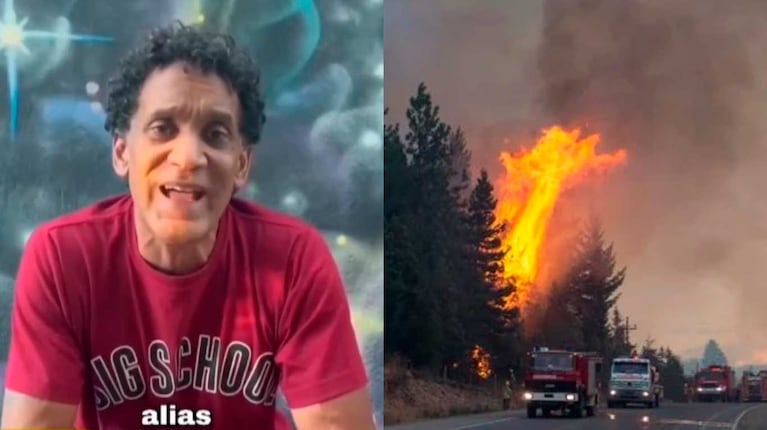 Diego Alonso pidió ayuda urgente para paliar los incendios que asolan El Bolsón