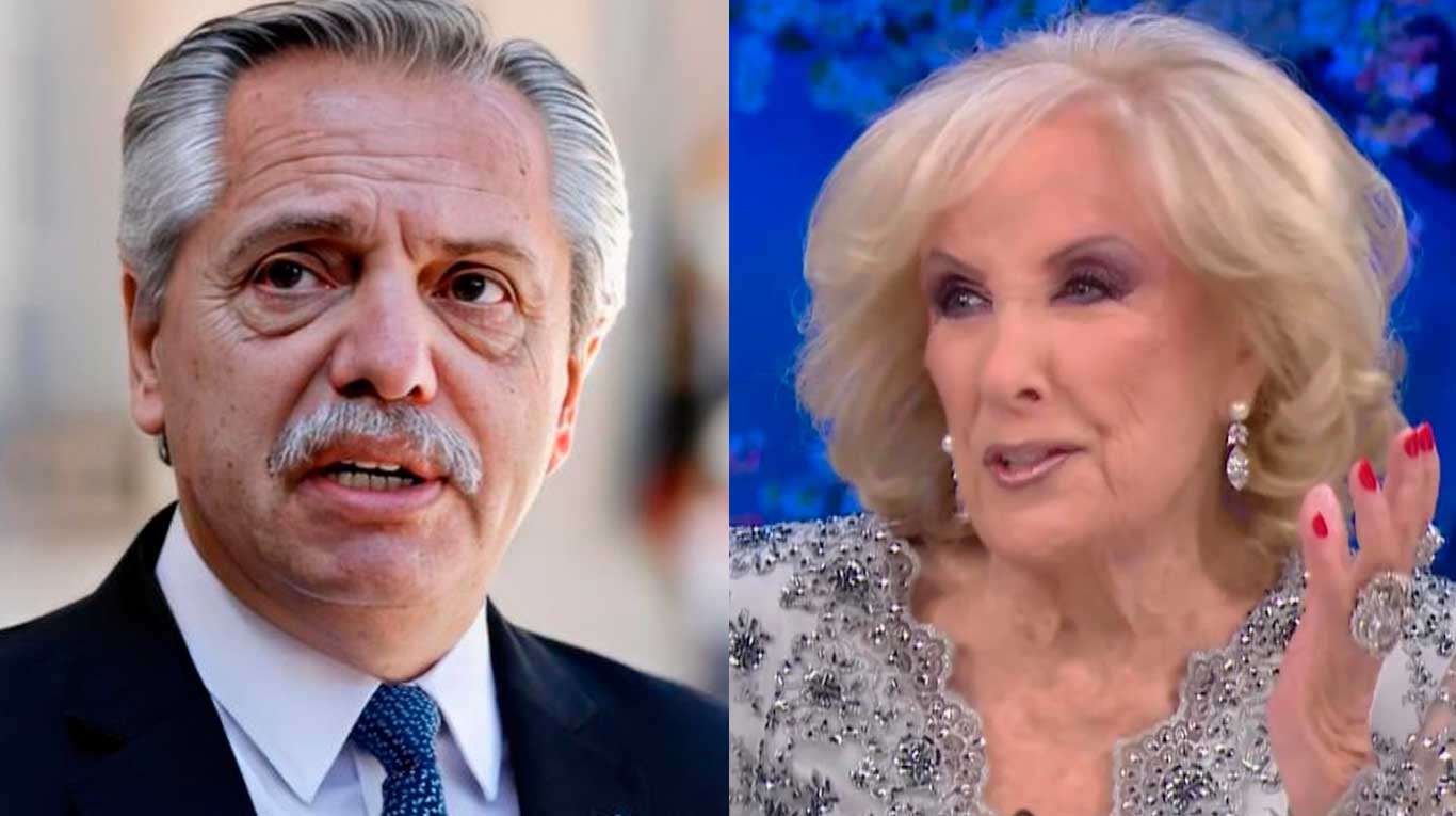 Mirtha Legrand volvió a la carga contra Alberto Fernández