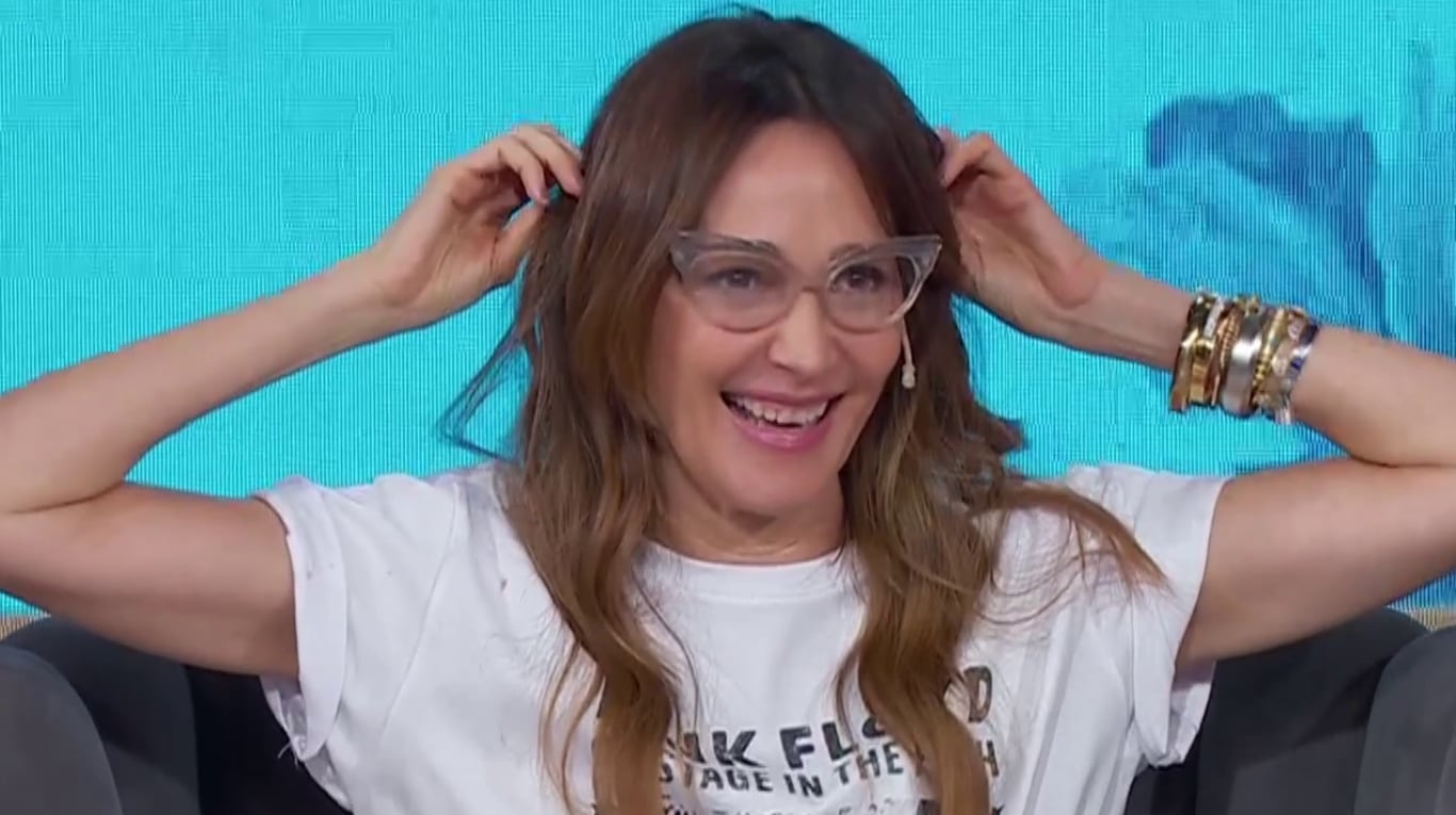 Vero Lozano reveló el secreto de su pelo y se sacó las extensiones en vivo: “No lo hace nadie”