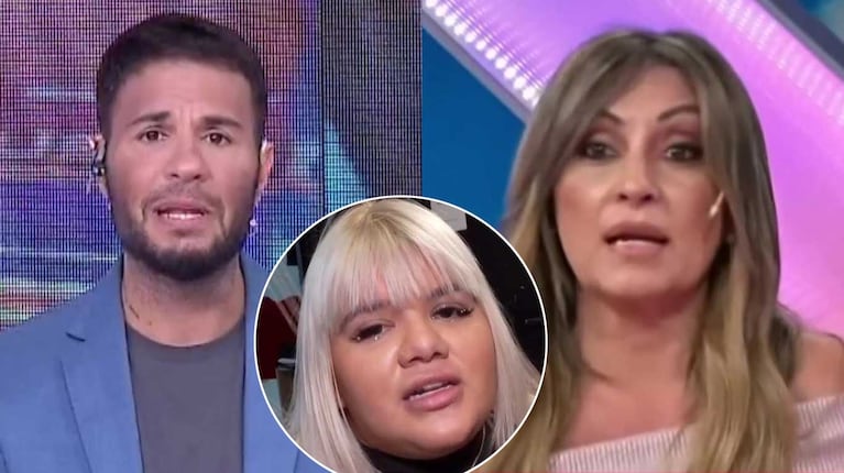 Tomás Dente custionó a Marcela Tauro por no hablar de Morena Rial en Intrusos