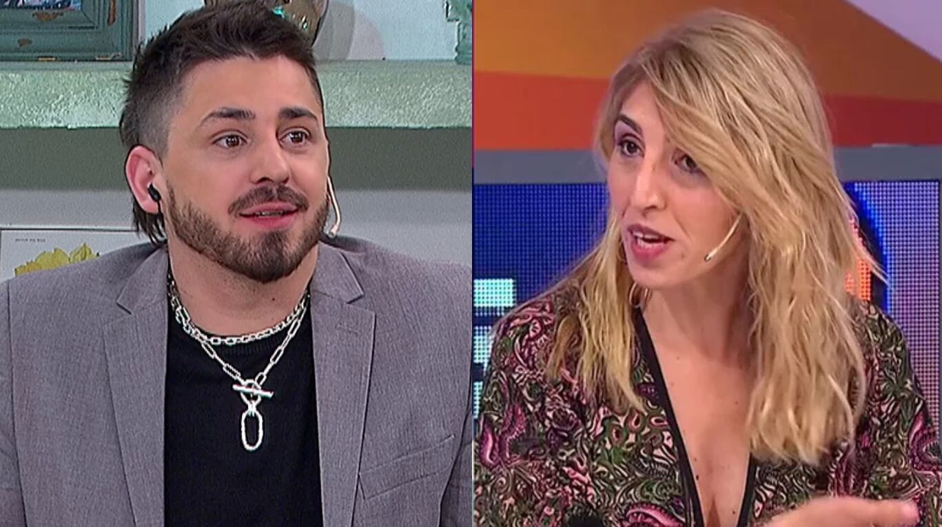 Pampito habló de su pelea al aire con Karina Iavícoli