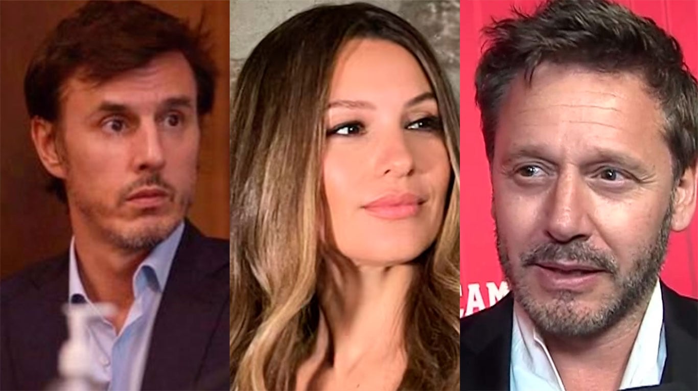 Roberto García Moritán, Pampita y Benjamín Vicuña