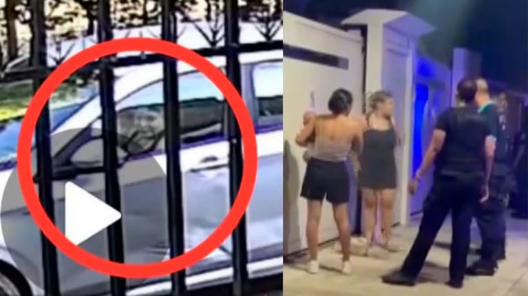 Se filtraron los videos que muestran a Morena Rial manejando un auto con el que intentarían el robo