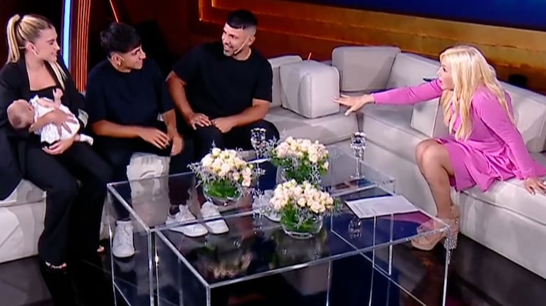 Kun Agüero fue con sus hijos al programa de Susana Giménez y la diva quedó en shock al ver a Benjamín